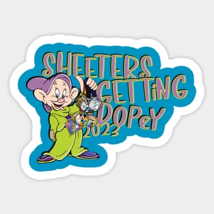 Sheeters Getting Dopey 2023 Sticker